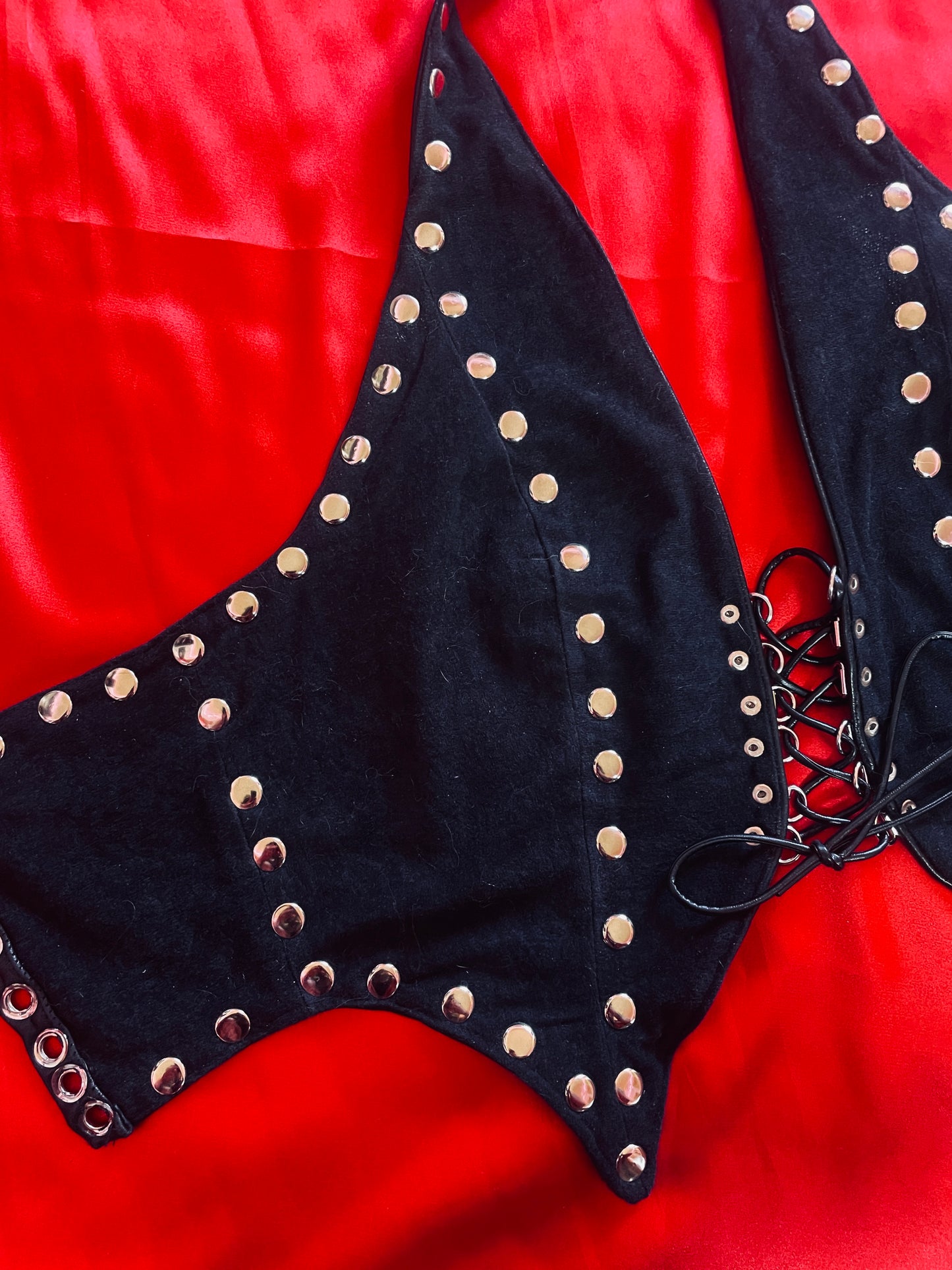 Mircalla Leather Top