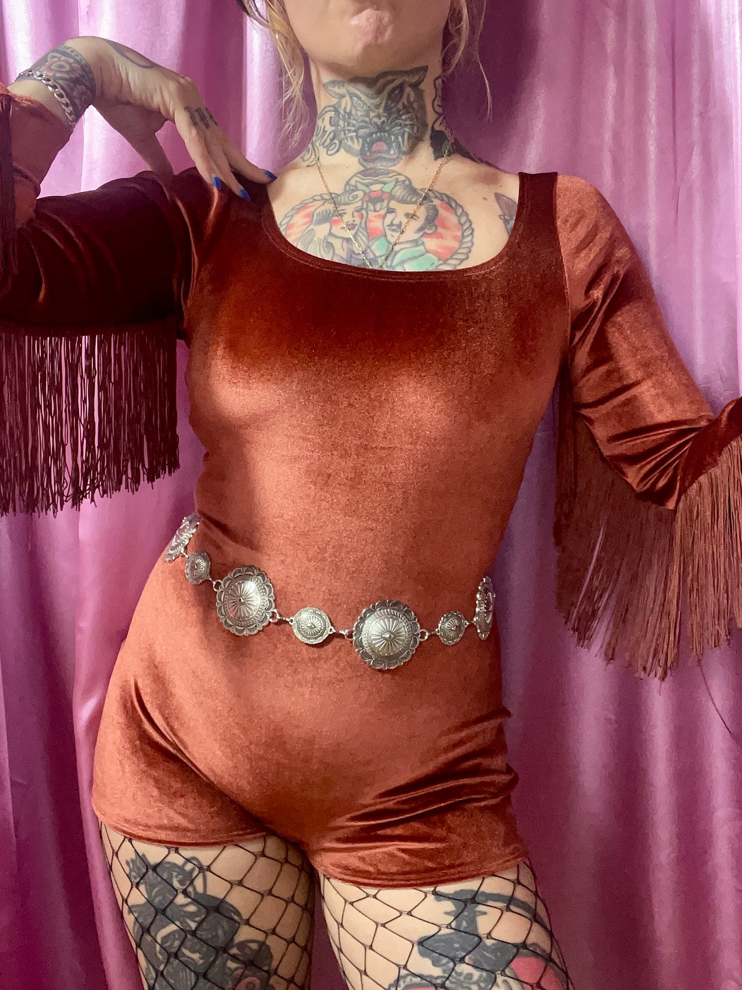 Donna Romper with fringes