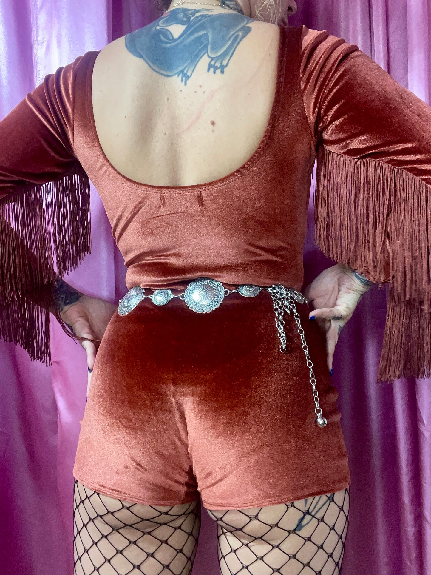Donna Romper with fringes