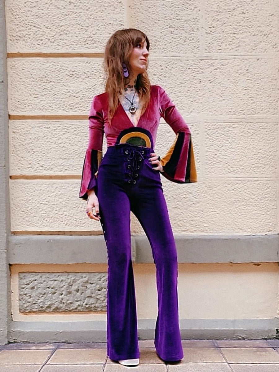 Sabbath Velvet Bell Bottoms