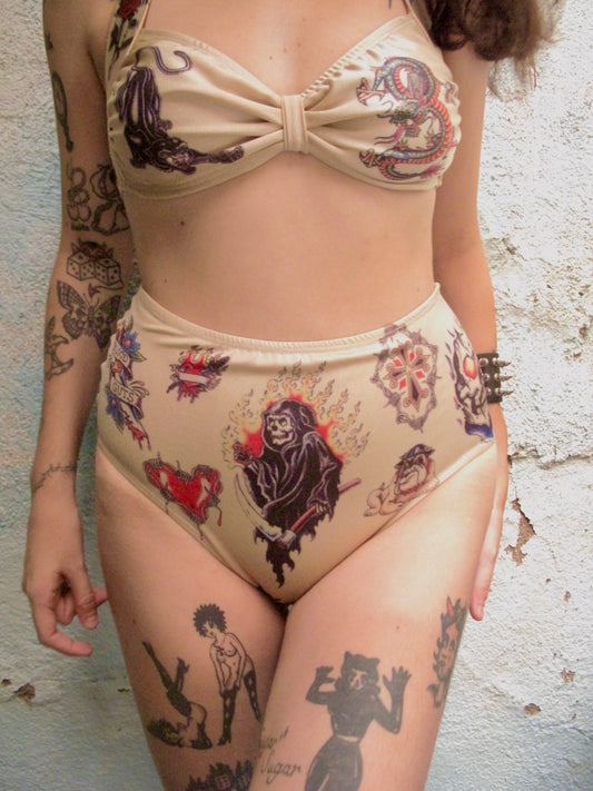 Tattooed girl Bikini Set