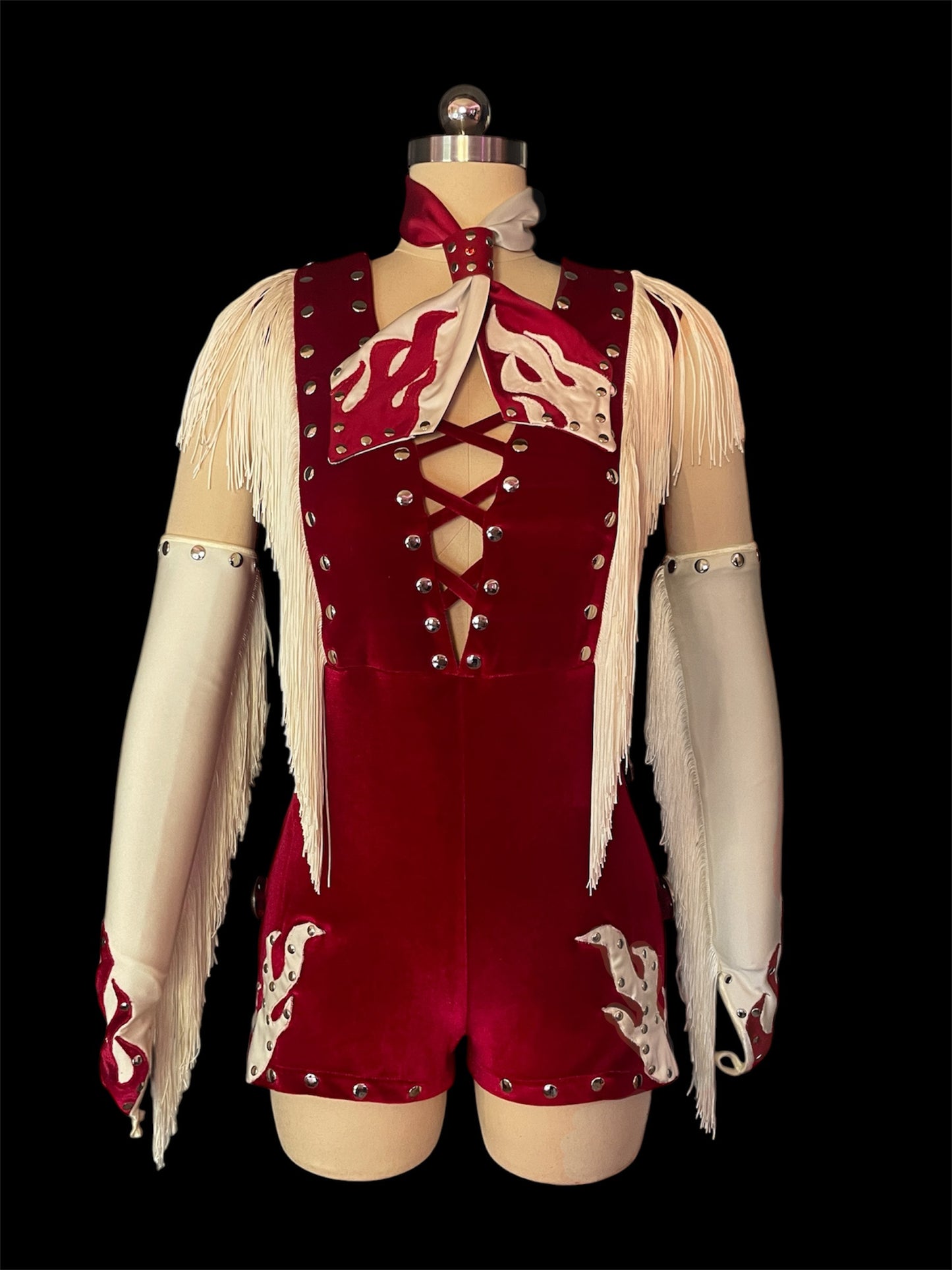 Custom Flames Romper 4 pieces