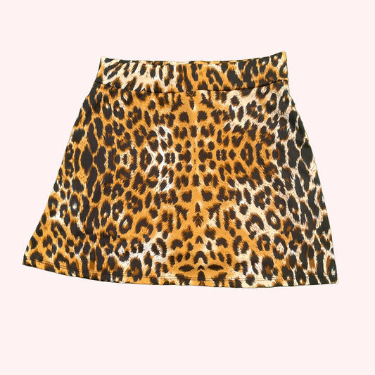 Animal Print Skorts
